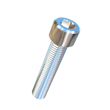 Allied Titanium 5/16"-24 Socket Head Cap Screw, Socket, Plain Titanium, 1-1/2 in Length 0017135